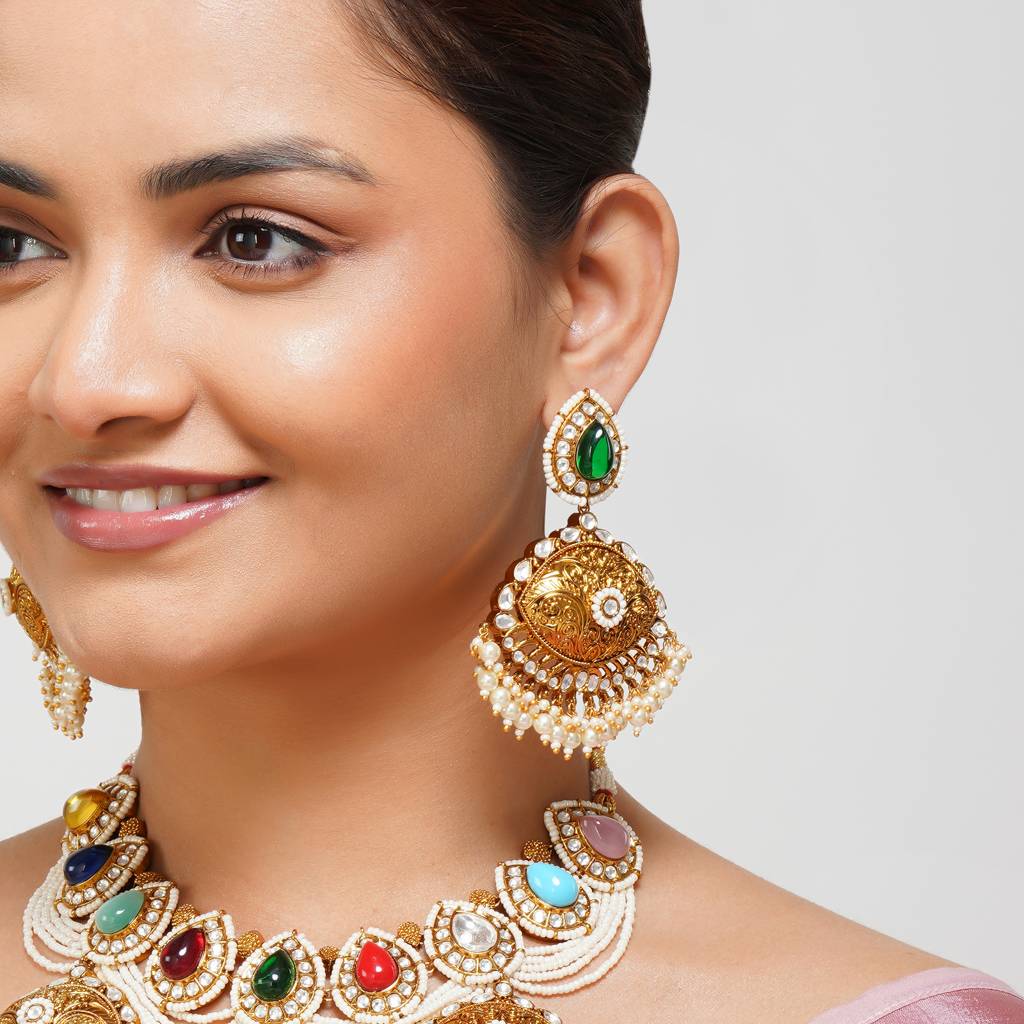 Kavya Polki Necklace : BP-NK-139