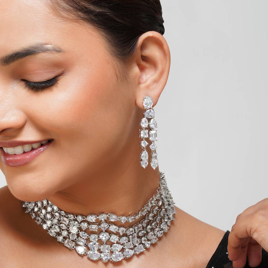 Florina Diamante Designer Choker : BP-NK-141