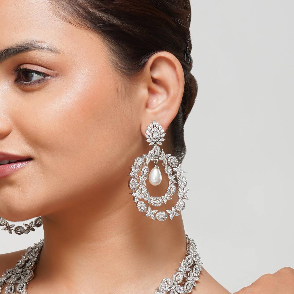 Rosy Drizzle Designer Necklace : BP-NK-143