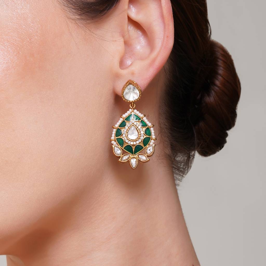 Zoya Gulabi  Kundan Necklace Set : BP-NK-164