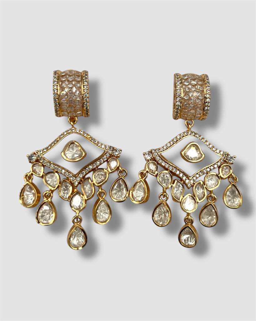 Ananya Mop Kundan Necklace Set : BP-NK-170
