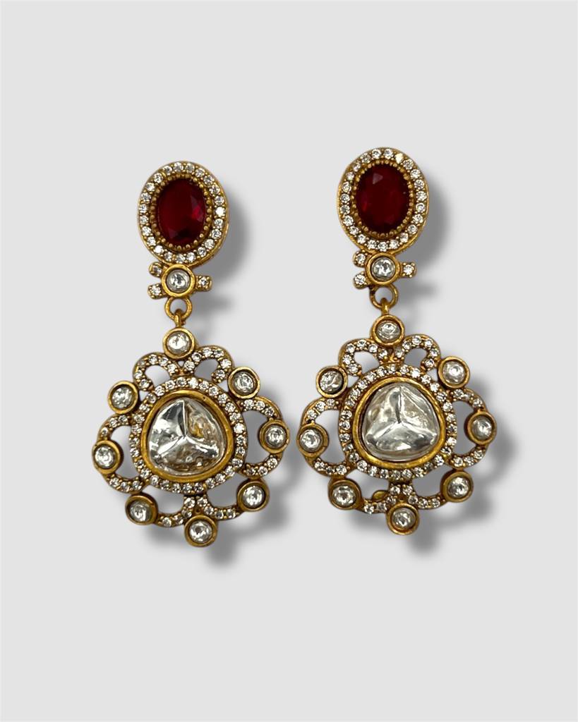 Kashvi Kundan Necklace Set : BP-NK-172