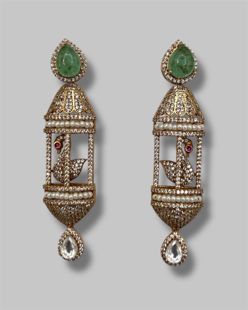 Aavya Kundan Long Necklace Set : BP-NK-173