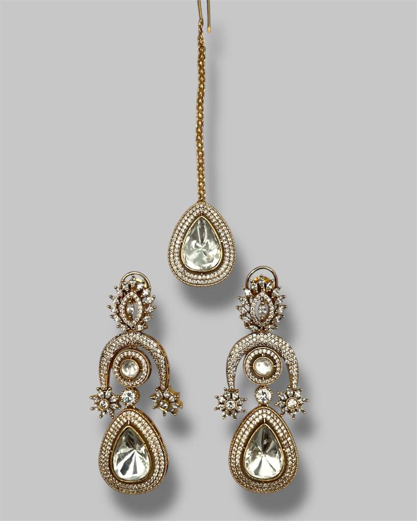 Charvi Kundan Necklace Set : BP-NK-174