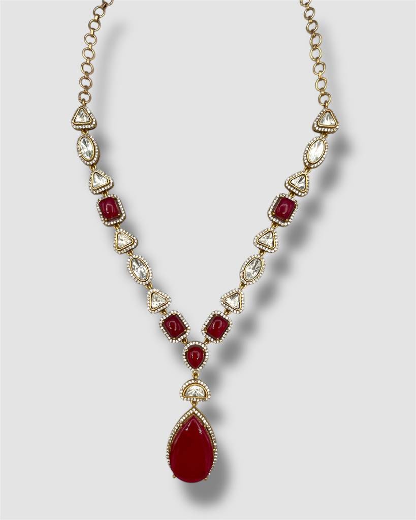 Elaâ Kundan Necklace Set : BP-NK-182