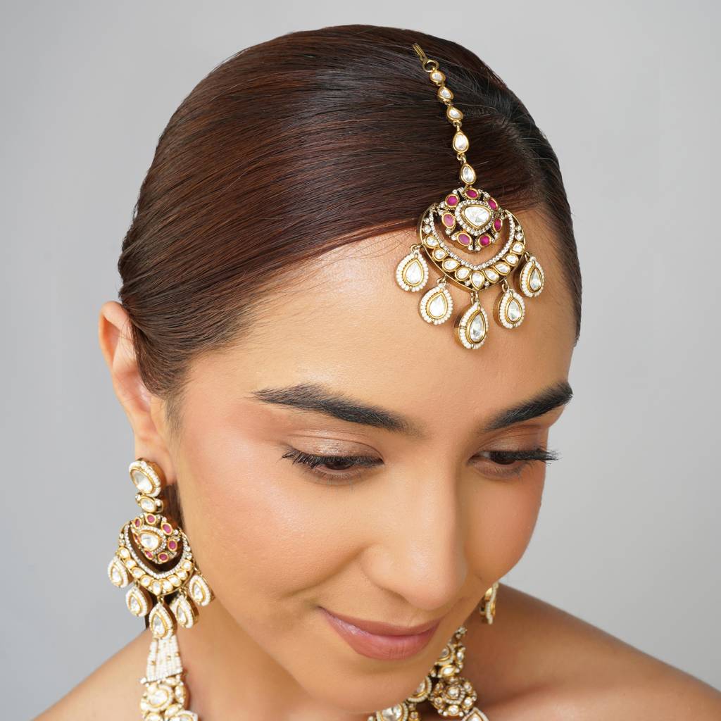 Inaya Kundan Polki Necklace Set | Inaya Kundan Polki Necklace Set · Eternz