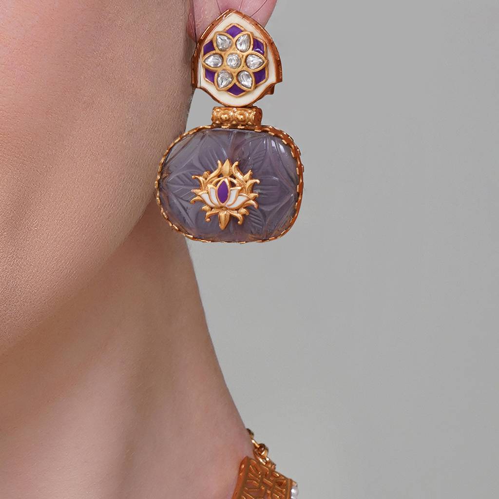Indrani Kundan Meena Hasli Set : BP-NK-149