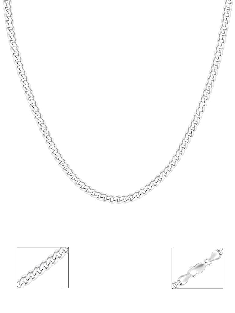 Italian Curb Silver Chain : BPGC254