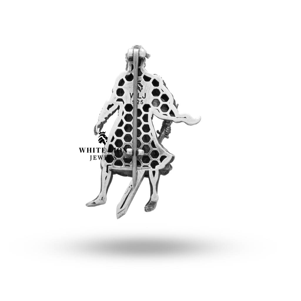 Baba Deep Singh Brooch : BPO6002