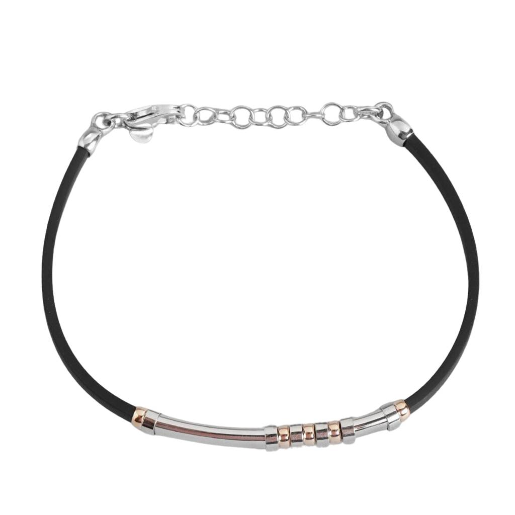 Shimmering Reflectionrhodium Plated 925 Sterling Silver Cuff Bracelet : BR-80204