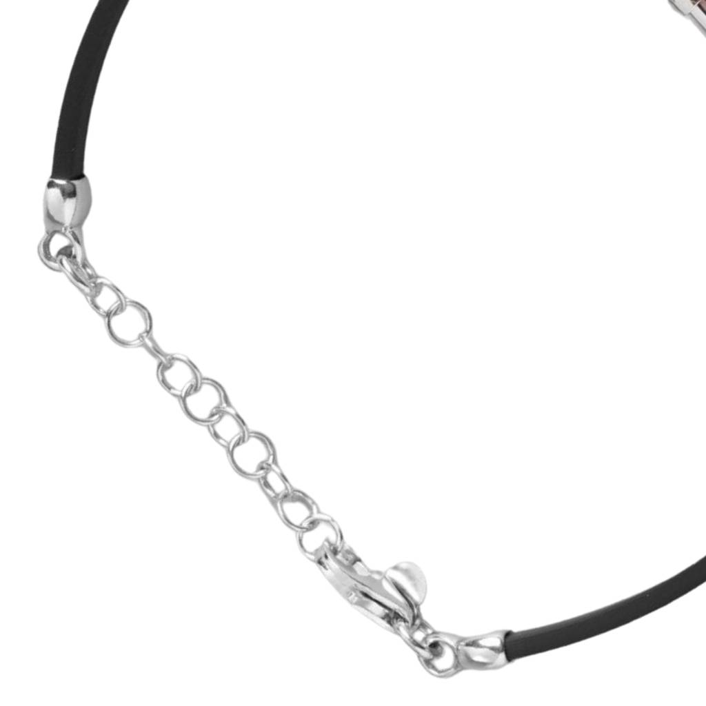 Shimmering Reflectionrhodium Plated 925 Sterling Silver Cuff Bracelet : BR-80204
