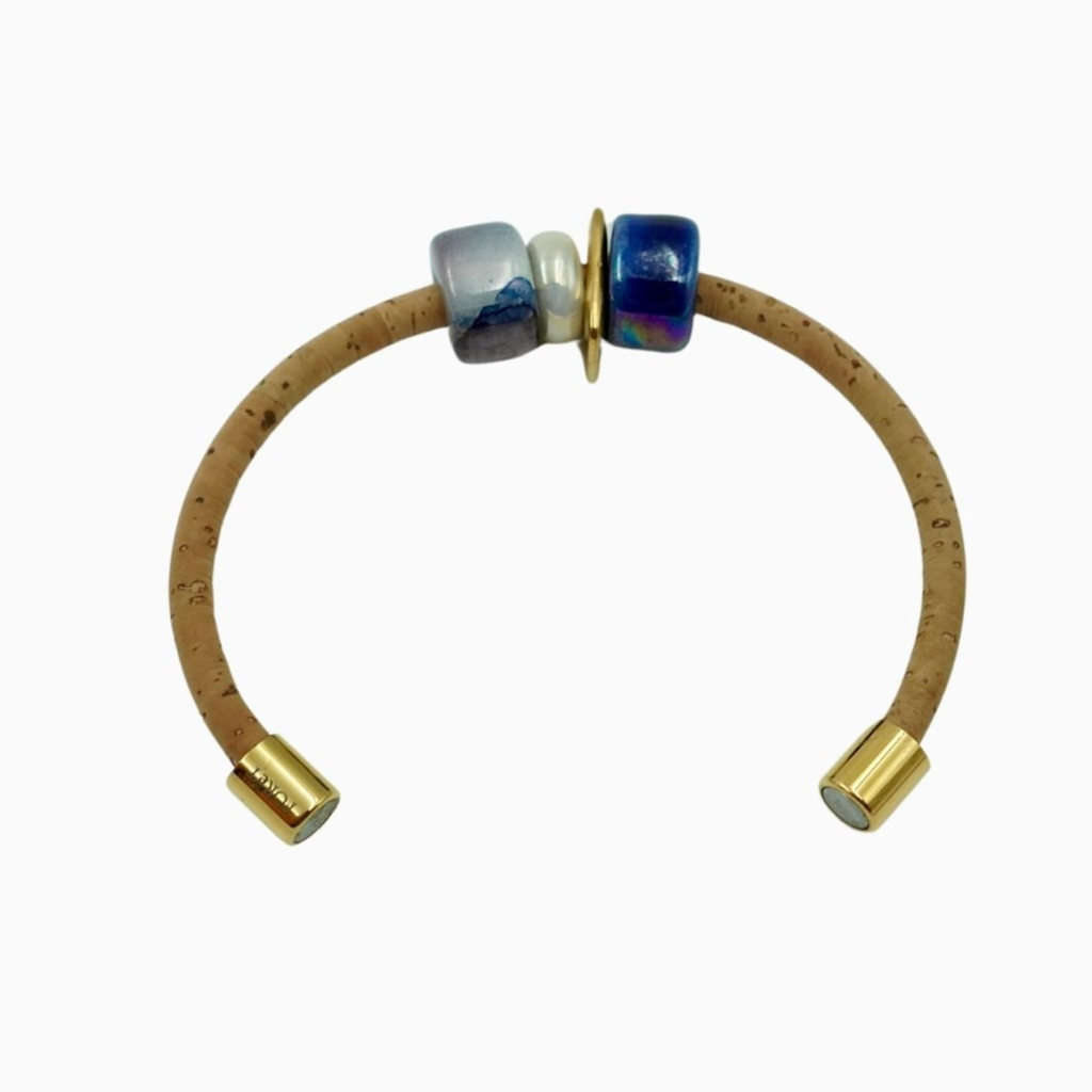 Oceanic Splendour Cork Bracelet : BR-OS-BE