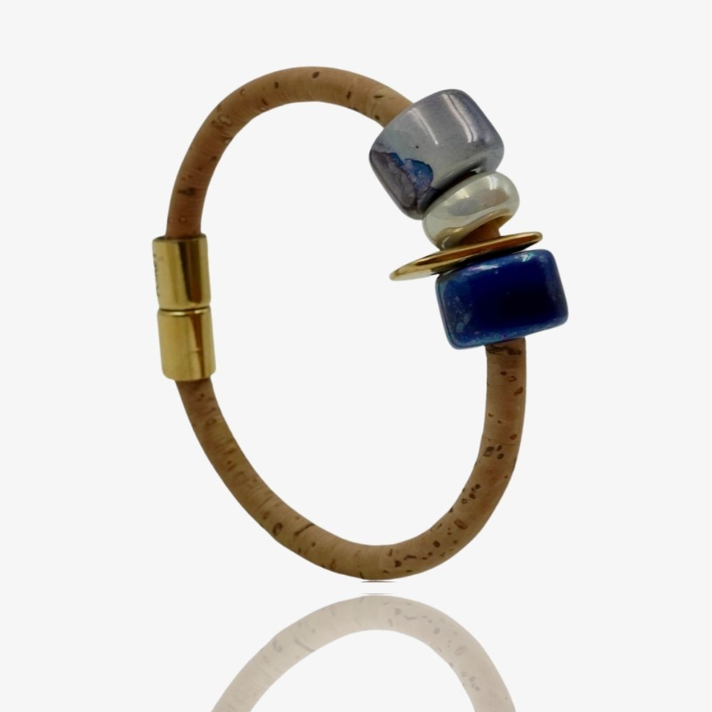 Oceanic Splendour Cork Bracelet : BR-OS-BE