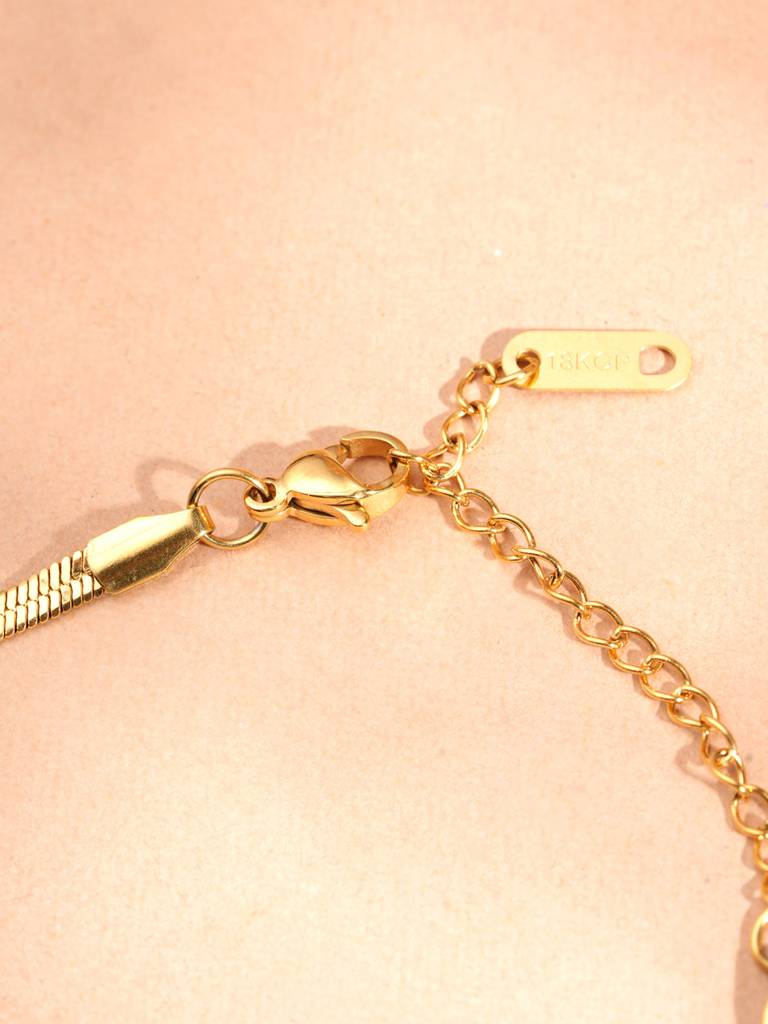 Radiant Cube Accent Station Bracelet For Women : BR0055