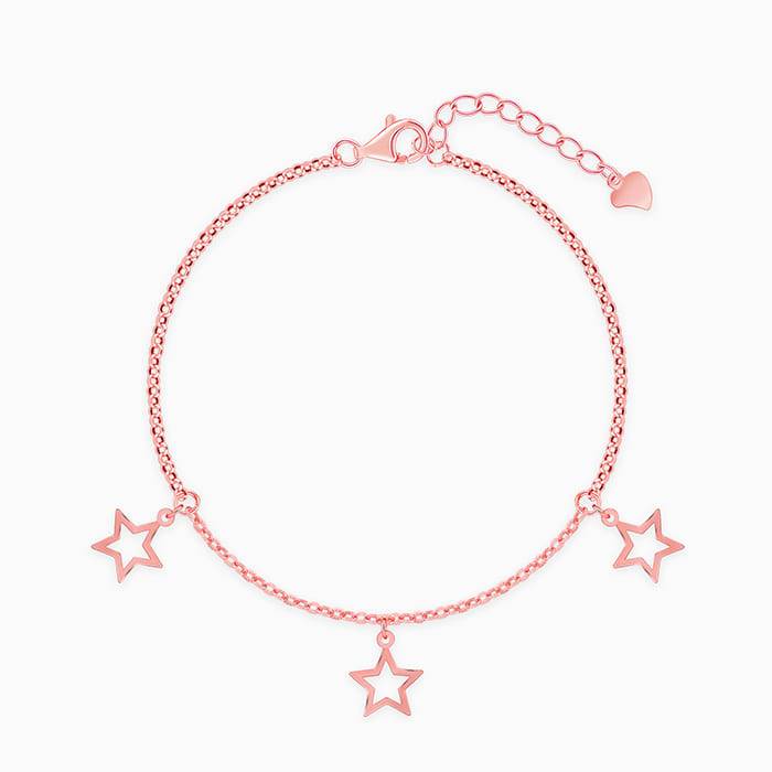 Rose Gold Starry Race Bracelet : BR01035