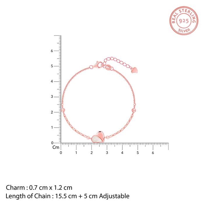 Rose Gold Our Love Bracelet : BR01038