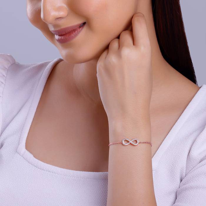 Rose Gold Forever You Bracelet : BR01040