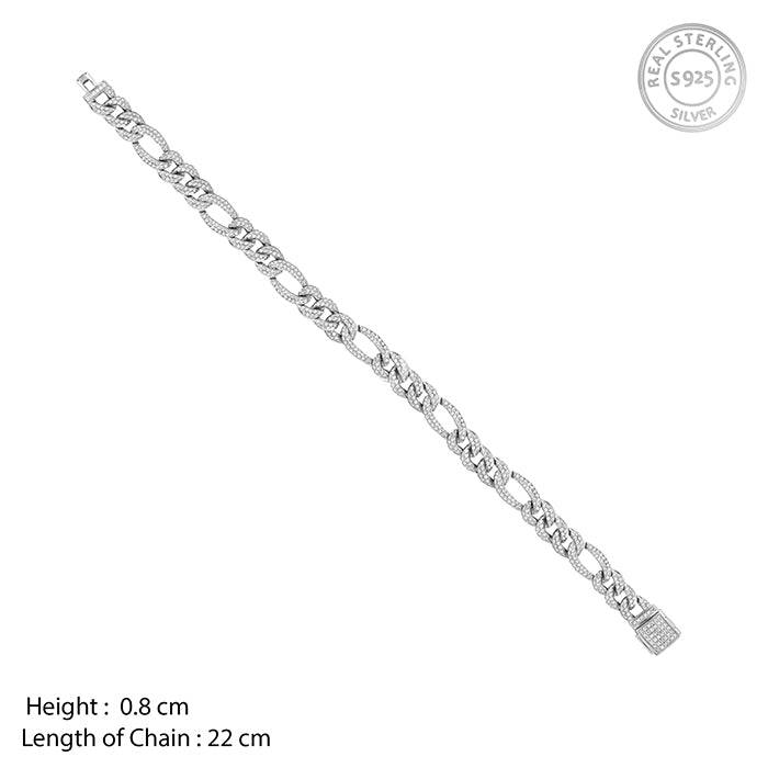 Giva 925 Silver Inner Confidence Bracelet For Him, Adjustable | Gifts For Men & Boys | Wit : BR01070