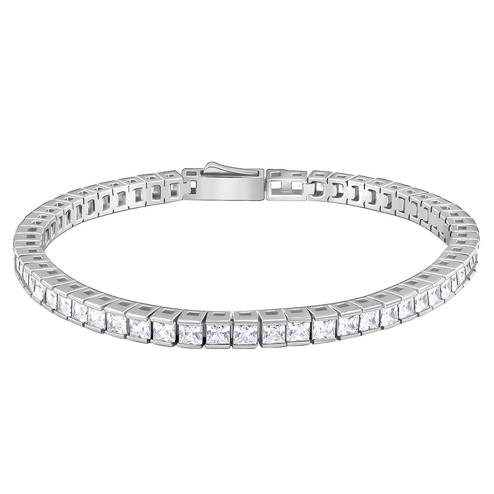 Giva 925 Silver Classy Tennis Bracelet, Adjustable Gifts For Women And  Girls With Certificate Of Authenticity And 925 Stamp Months Warranty 