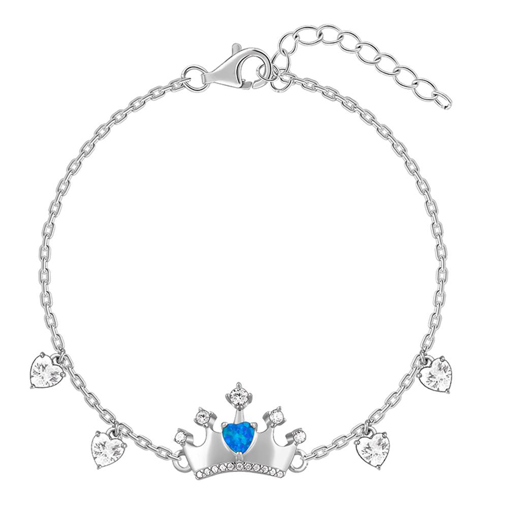 925 Silver Glow Within Bracelet : BR01093