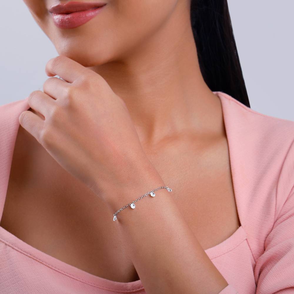 Giva 925 Silver Stunning You Bracelet, Adjustable | Gifts For Women And Girls | With Certificate Of Authenticity And : BR01101