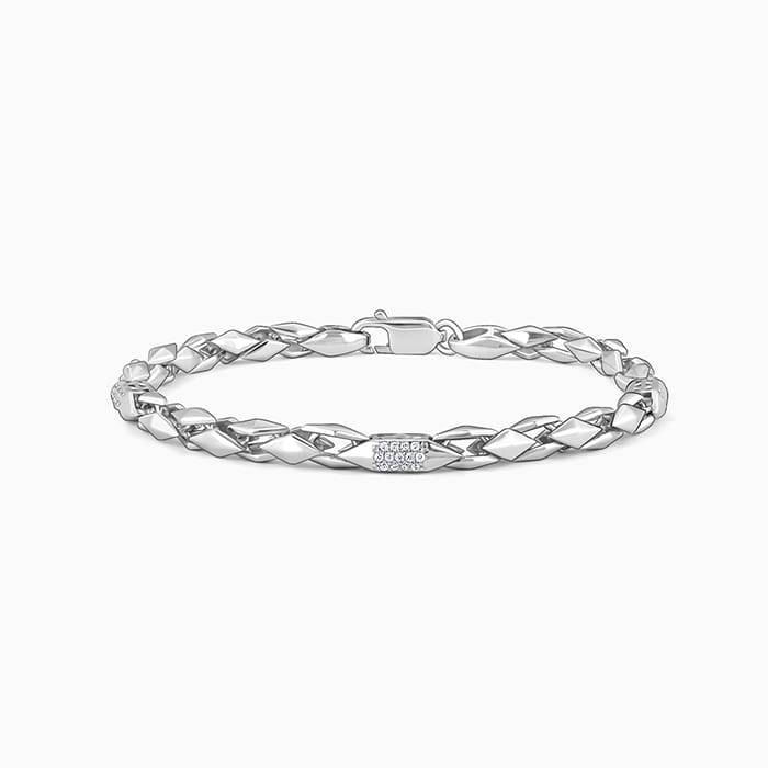 Giva 925 Silver Dude'S Delight Bracelet For Him, Adjustable | Gifts For Women And Girls | With Certi : BR01107