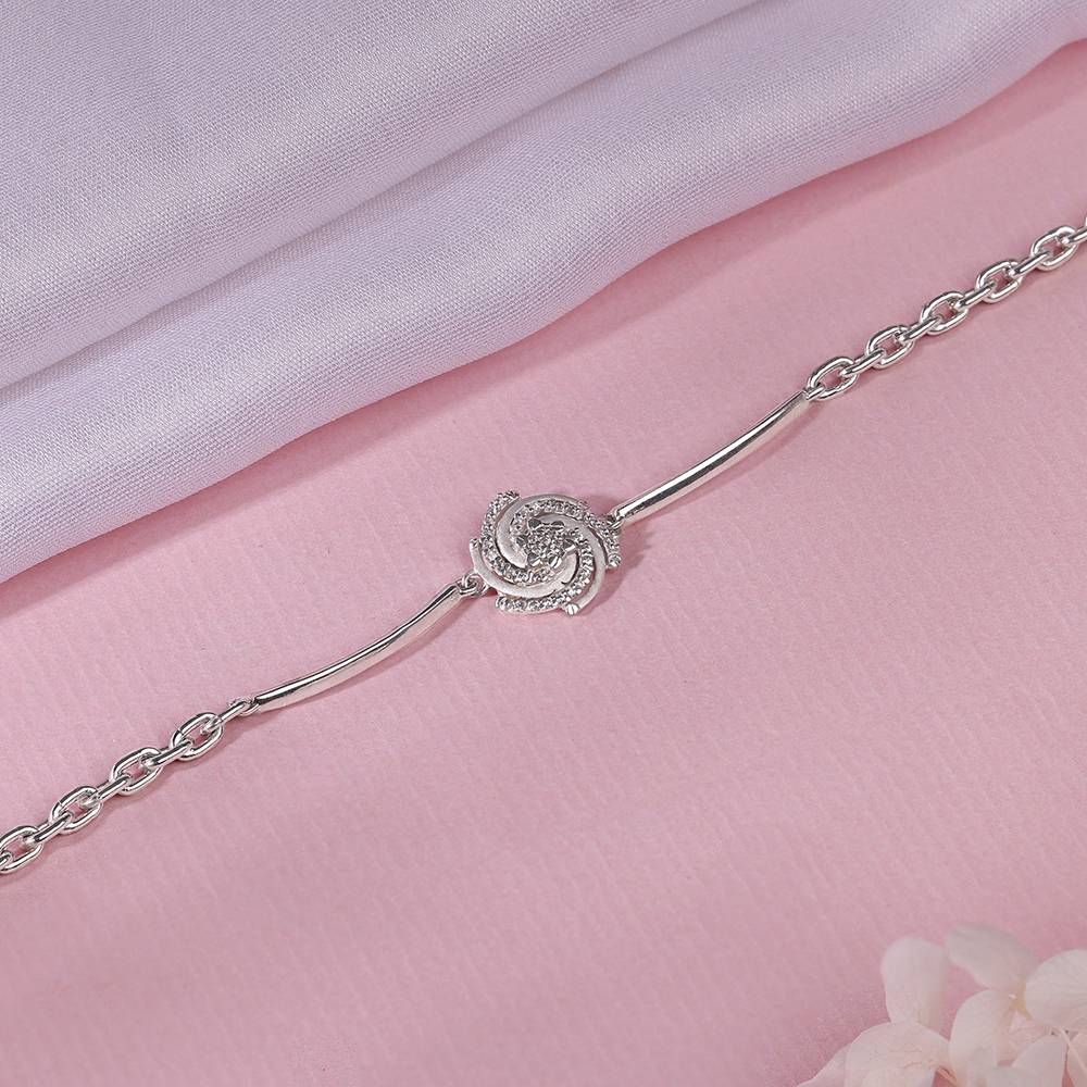 Giva 925 Silver Joyful Bling Bracelet, Adjustable | Gifts For Women And Girls | With Certificate Of Authenticity And : BR01117
