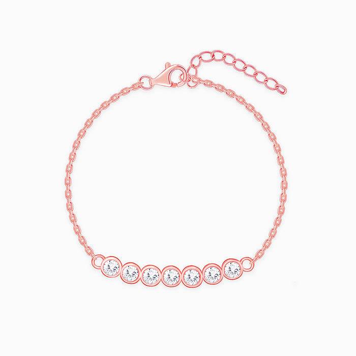 Rose Gold Bubble Bracelet : BR0111