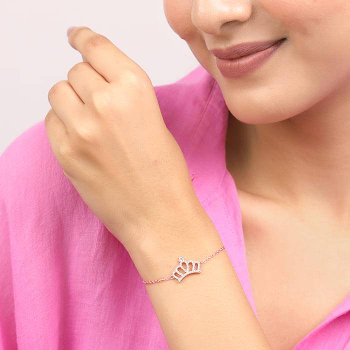 Anjali'S Queen Crown Bracelet : BR0113