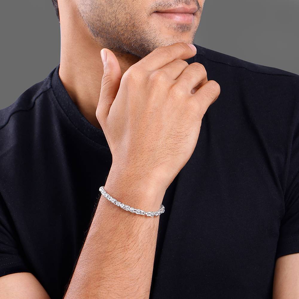 Giva 925 Silver Lustreline Bracelet For Him : BR01154