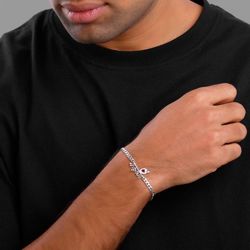 Giva 925 Lord Krishna Bracelet For Him, Adjustable : BR01238