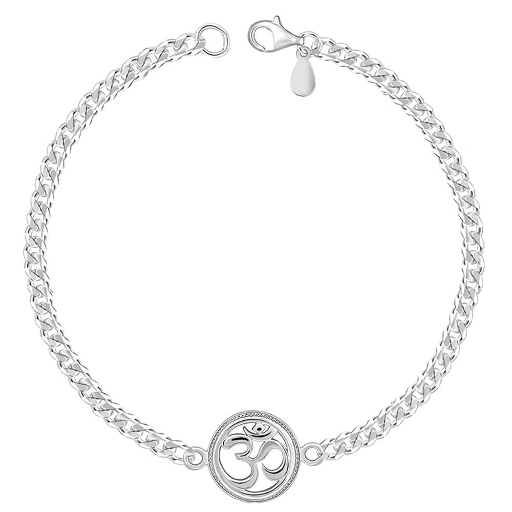 Giva 925 Kind Om Bracelet For Him, Adjustable : BR01239
