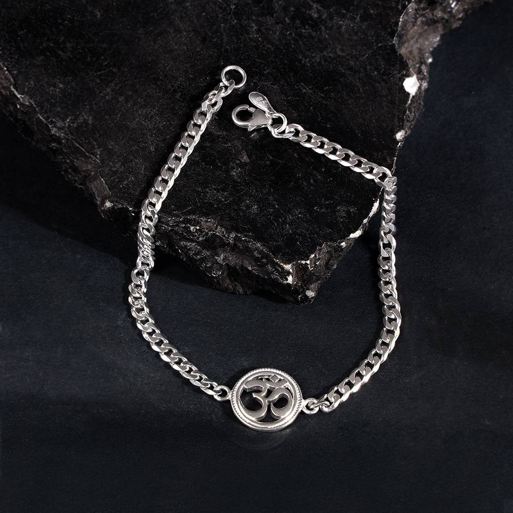 Giva 925 Kind Om Bracelet For Him, Adjustable : BR01239