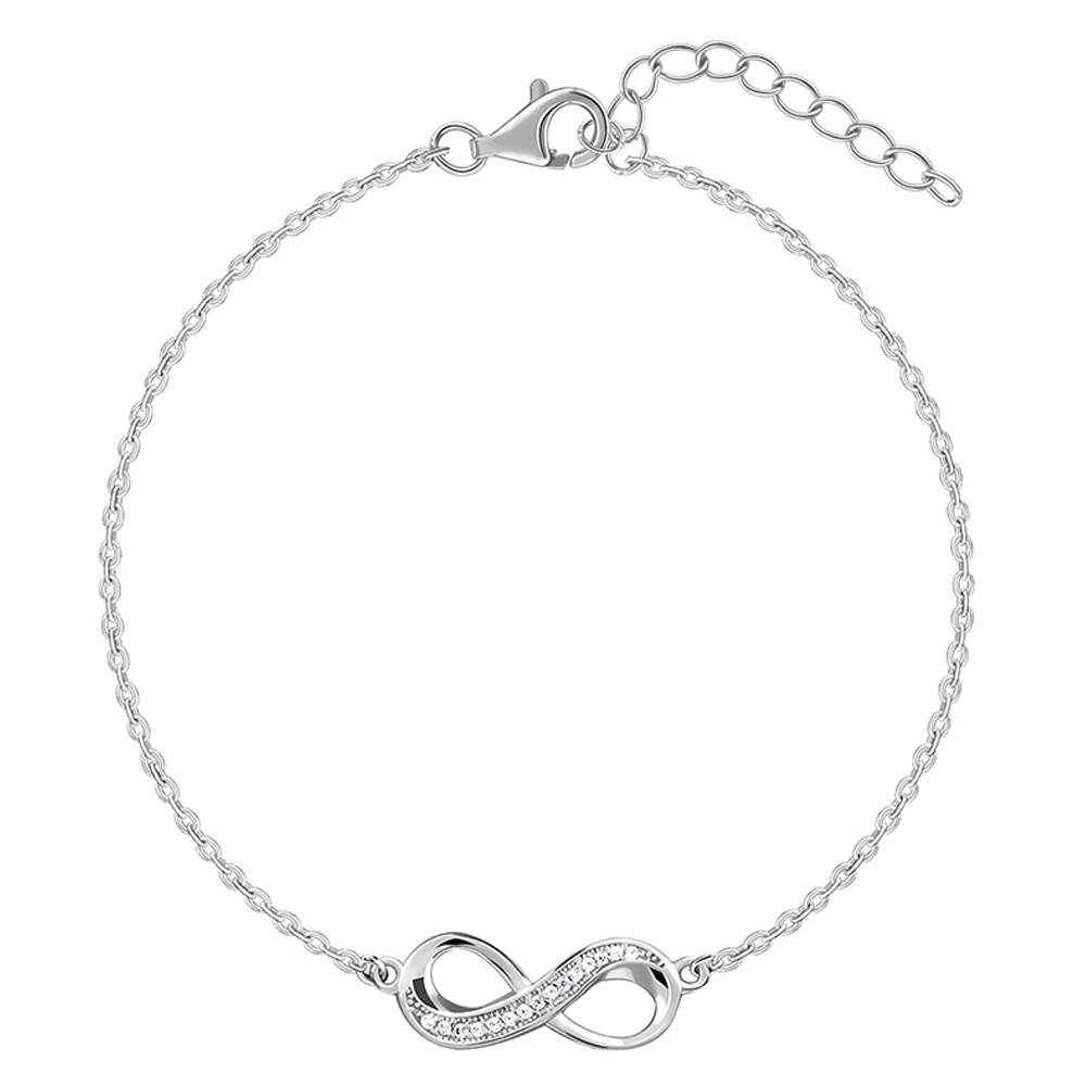 Giva 925 Silver Unbreakable Bond Bracelet, Adjustable | Gifts For Women And Girls | With Certificate Of Authenticity : BR01247