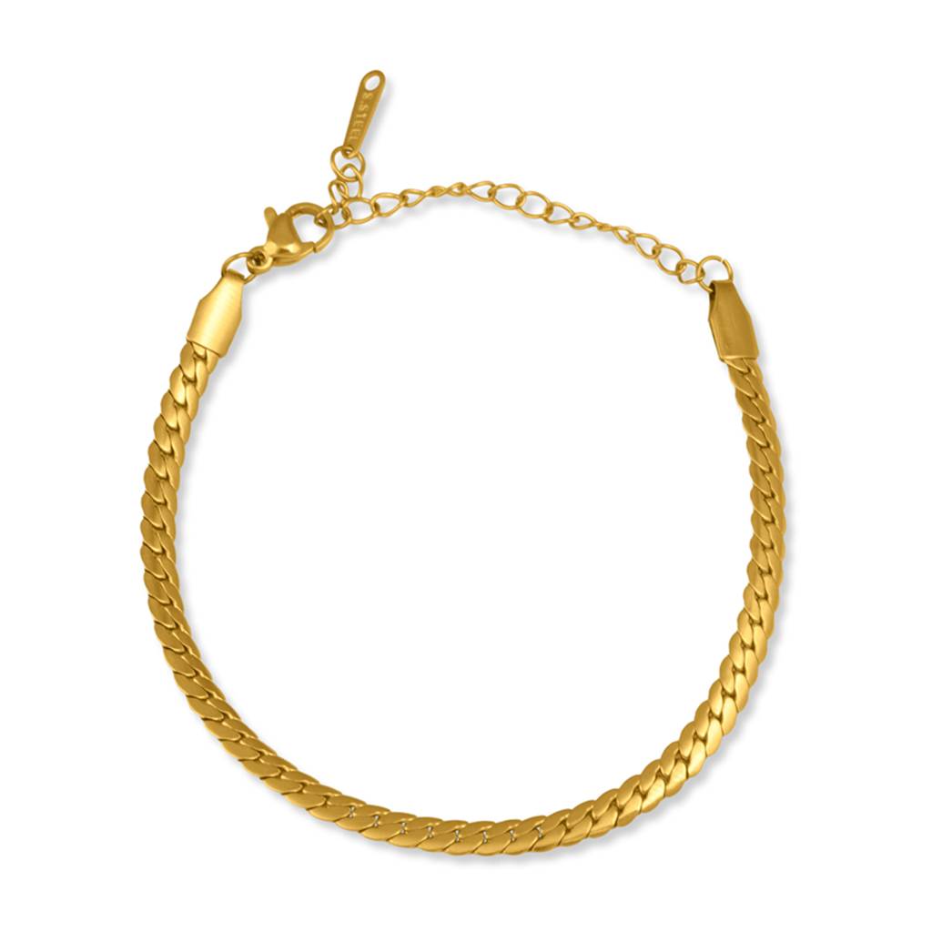 Flat Serpent Flow Bracelet For Women : BR0173
