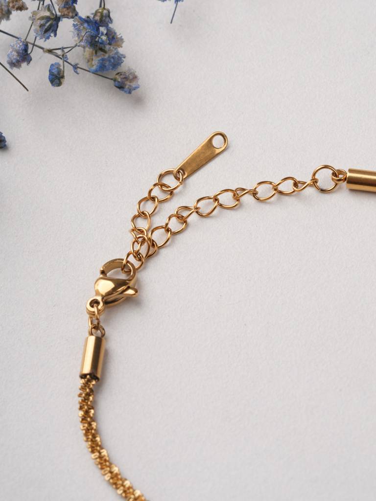Sleek Rope Chain Bracelet For Women : BR0220