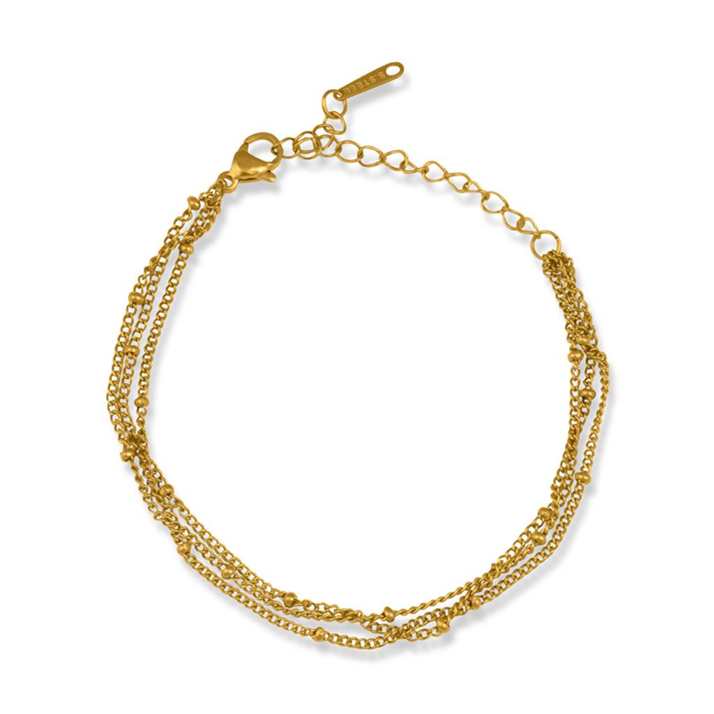 Twisted Multi-Strand Layer Bracelet For Women : BR0236