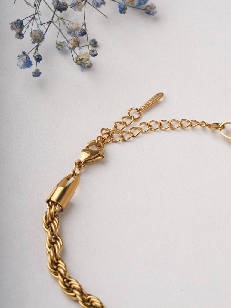 Bold Rope Chain Bracelet For Women : BR0246