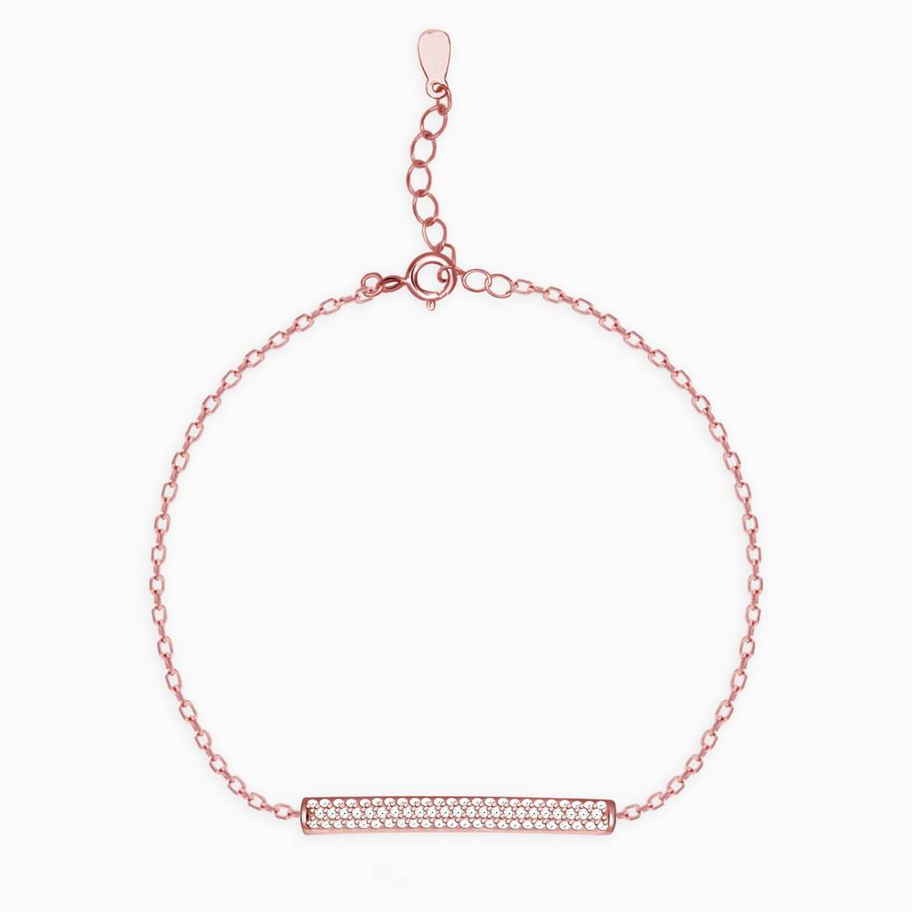 Rose Gold Minimal Grace Bracelet : BR0248