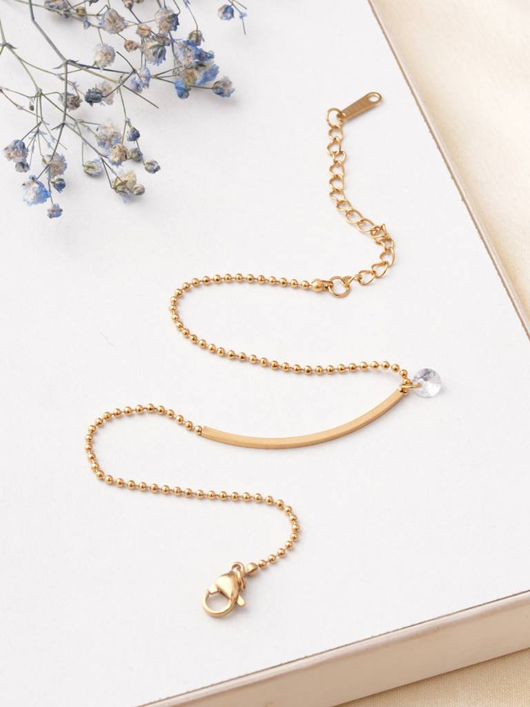 Twist Link Elegance Bracelet For Women : BR0260