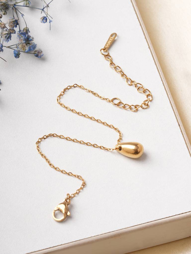Refined Sleek Chain Elegance Bracelet For Women : BR0270