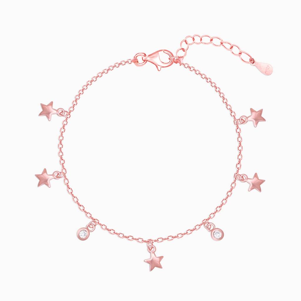 Rose Gold Zircon Marvel Bracelet : BR0271