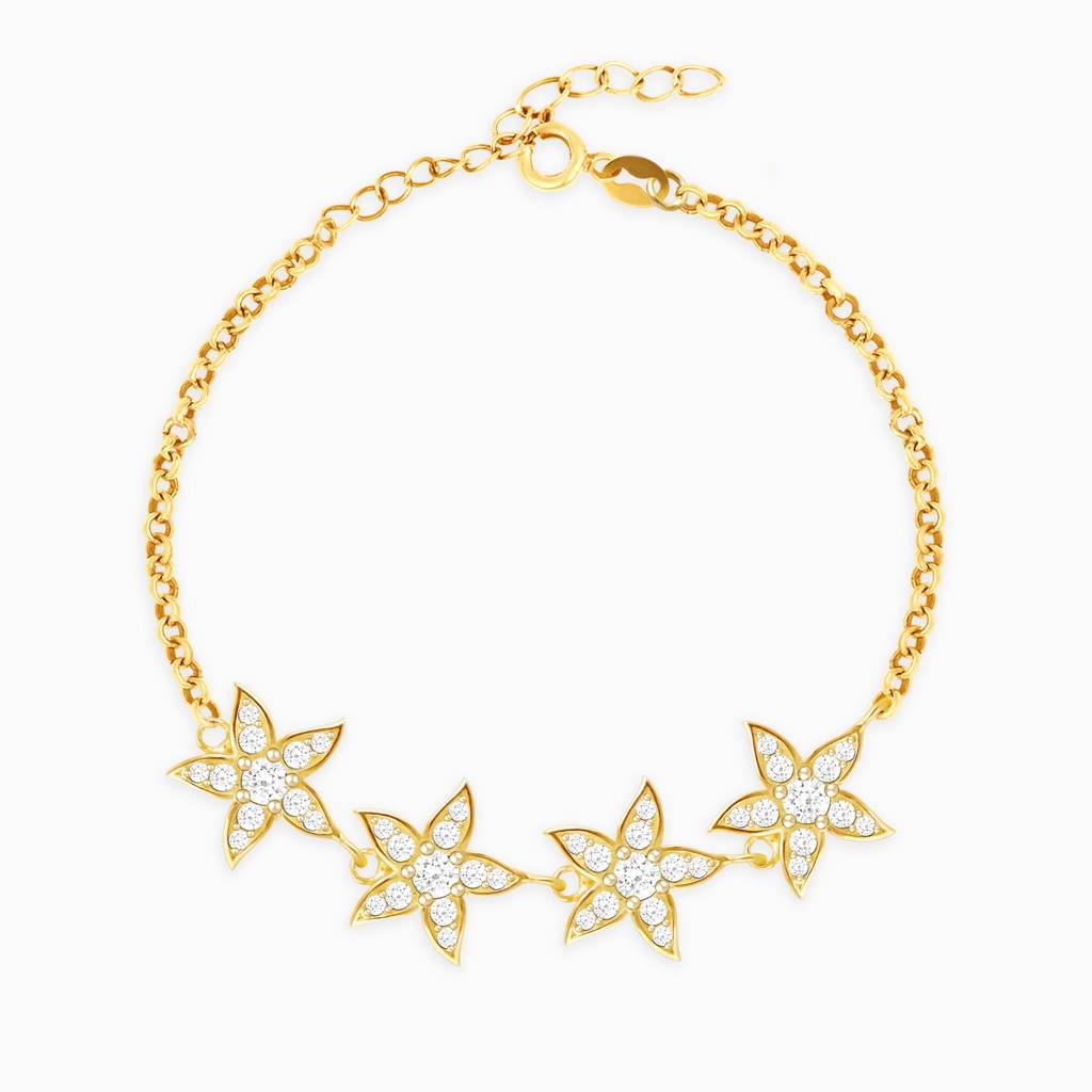 Golden Dancing Stars Bracelet : BR0275