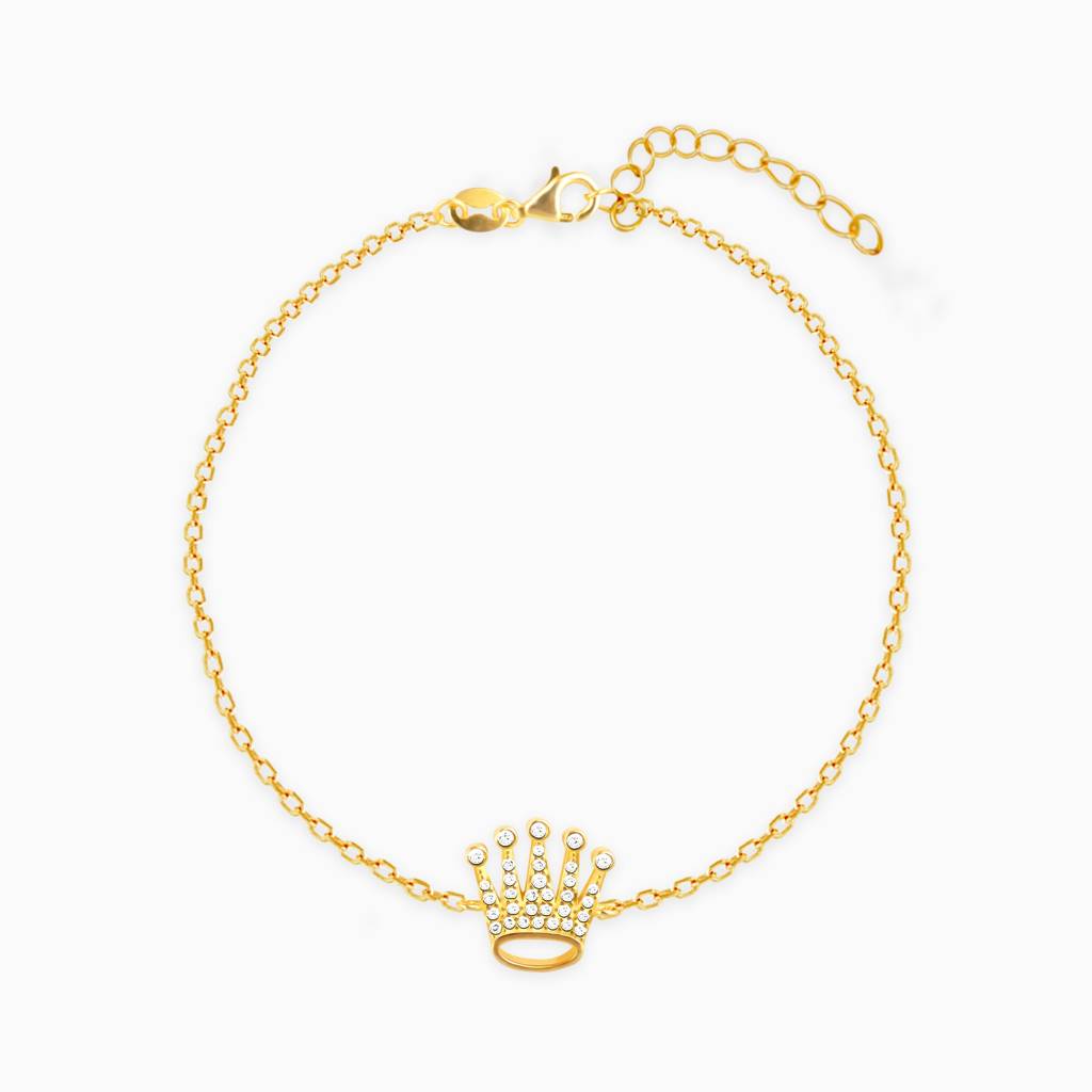 The Golden Crown Bracelet : BR0277