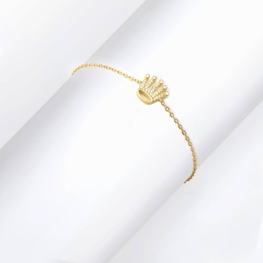 The Golden Crown Bracelet : BR0277