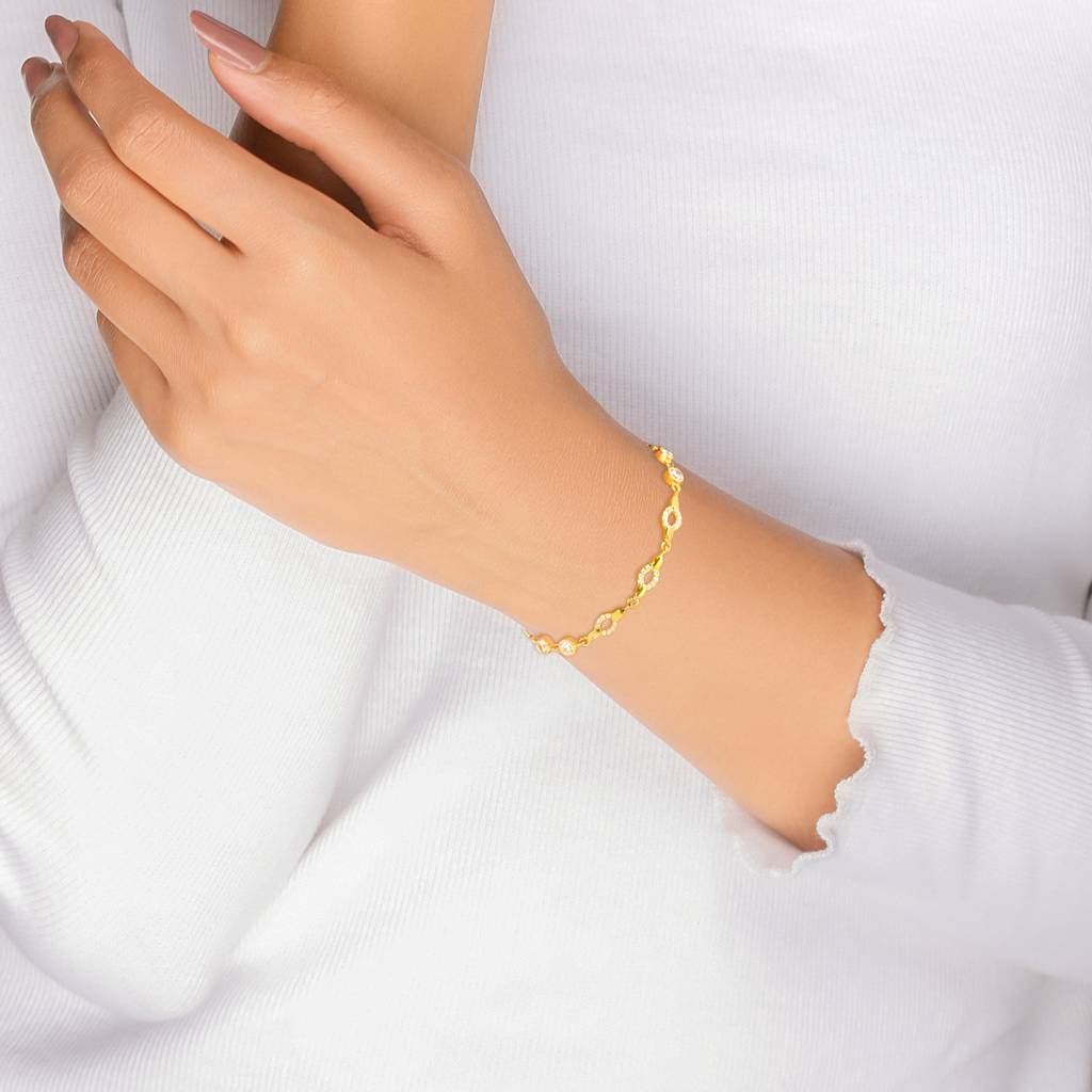 Golden Frozen Elsa Bracelet : BR0285