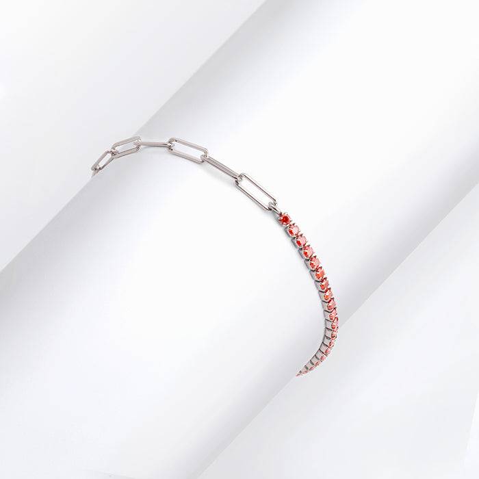 Silver Colour Glamour Bracelet : BR0302
