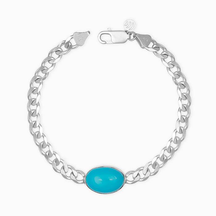 Silver Bhai Jaan Men'S Bracelet : BR0333