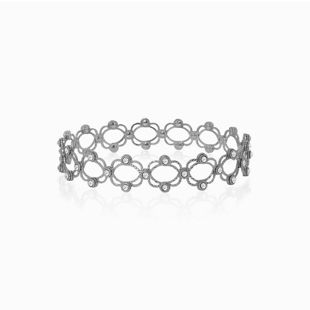Silver Supple Bracelet : BR043