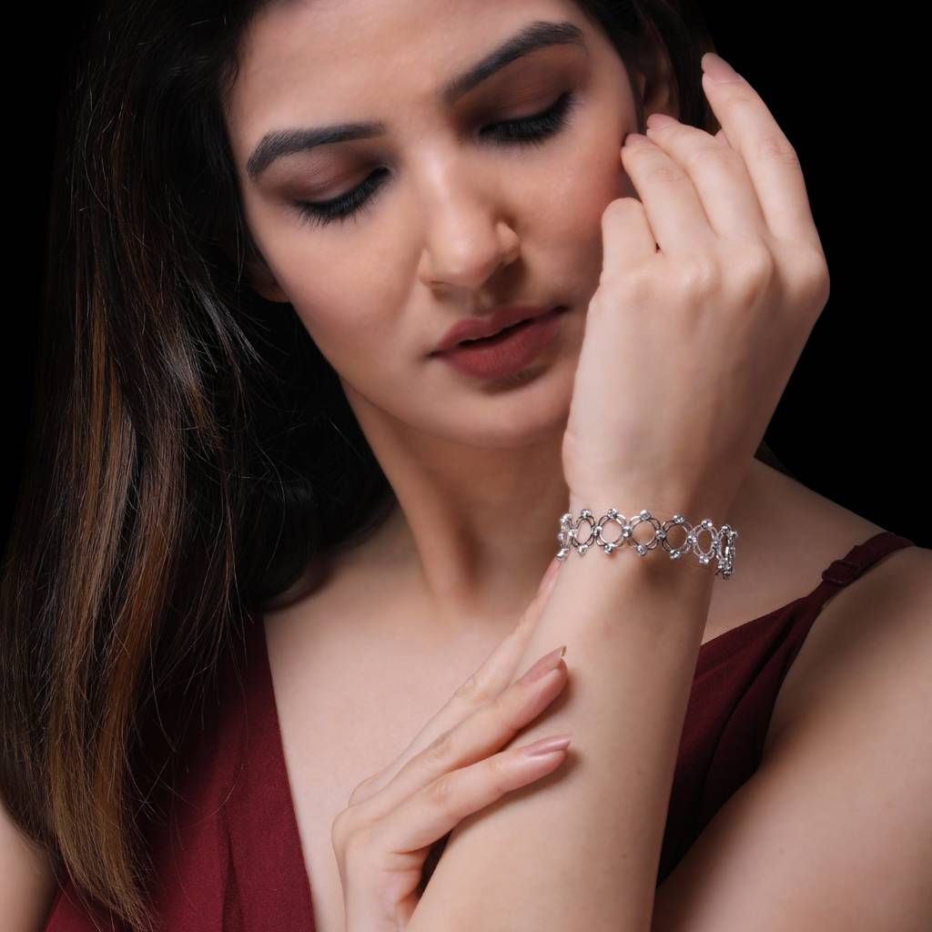 Silver Supple Bracelet : BR043